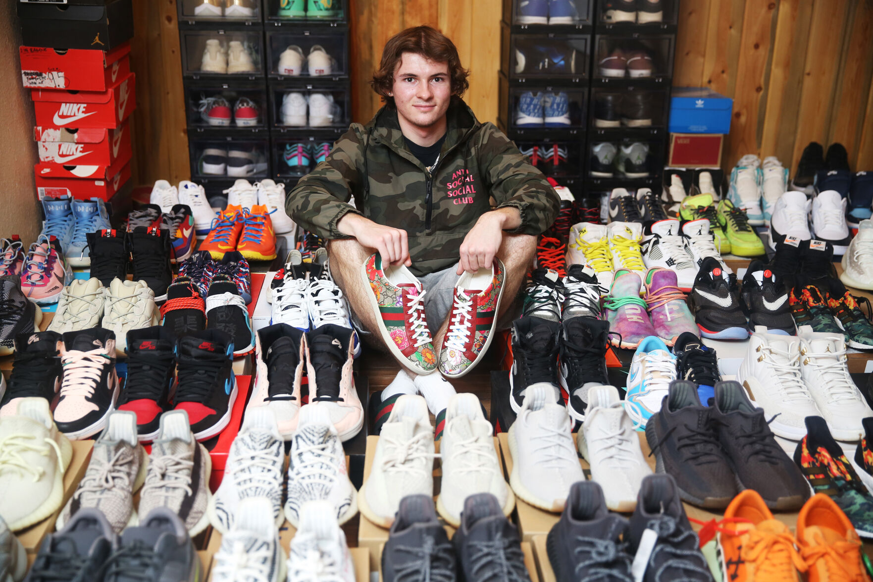 Kollen Milmine has made himself a job of his own